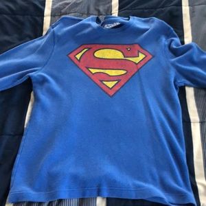 Long sleeve Superman shirt